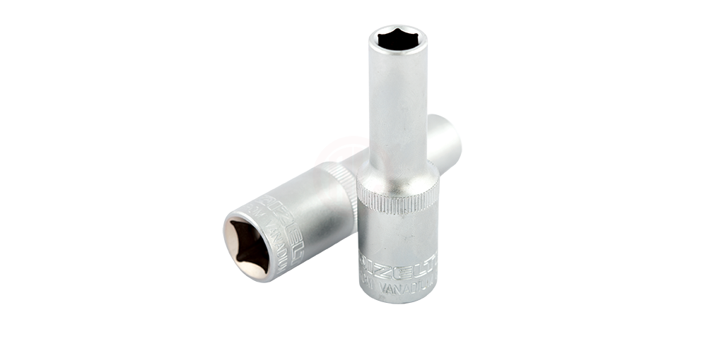İzeltaş Altı Köşe Derin Lokma Anahtar 1/2 İnç 11 mm