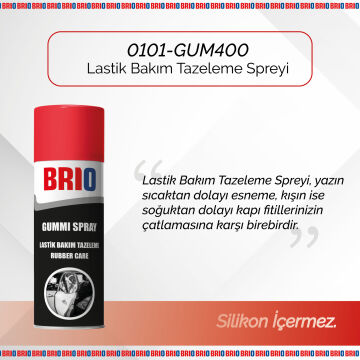 Brio Lastik Bakım Tazeleme Spreyi 400 Ml
