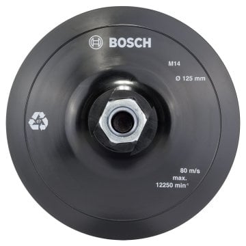 Bosch Zımpara Tabanı M14 Flanş Dişli Pıtraklı 125 mm - 2608601077