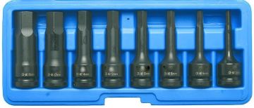 Bgs Lokma Set Havalı Allen (Alyan) Lokma Set Uzun 1/2 8 Parça (M5-M19)