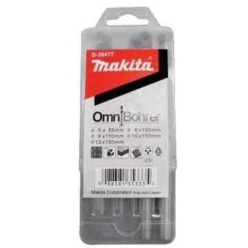 Makita Çok Amaçlı TCT Delici Elmas Matkap Ucu Omnibohrer Set (5 Parça) (D-30477)