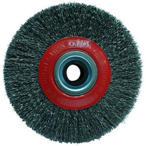 Hawk Gri Telli Daire Fırça 300X30 Mm - HAWK10185