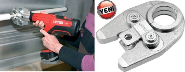 Virax 253065 P 22+ İÇİN PENSE KAFASI V 22MM - VIR253065
