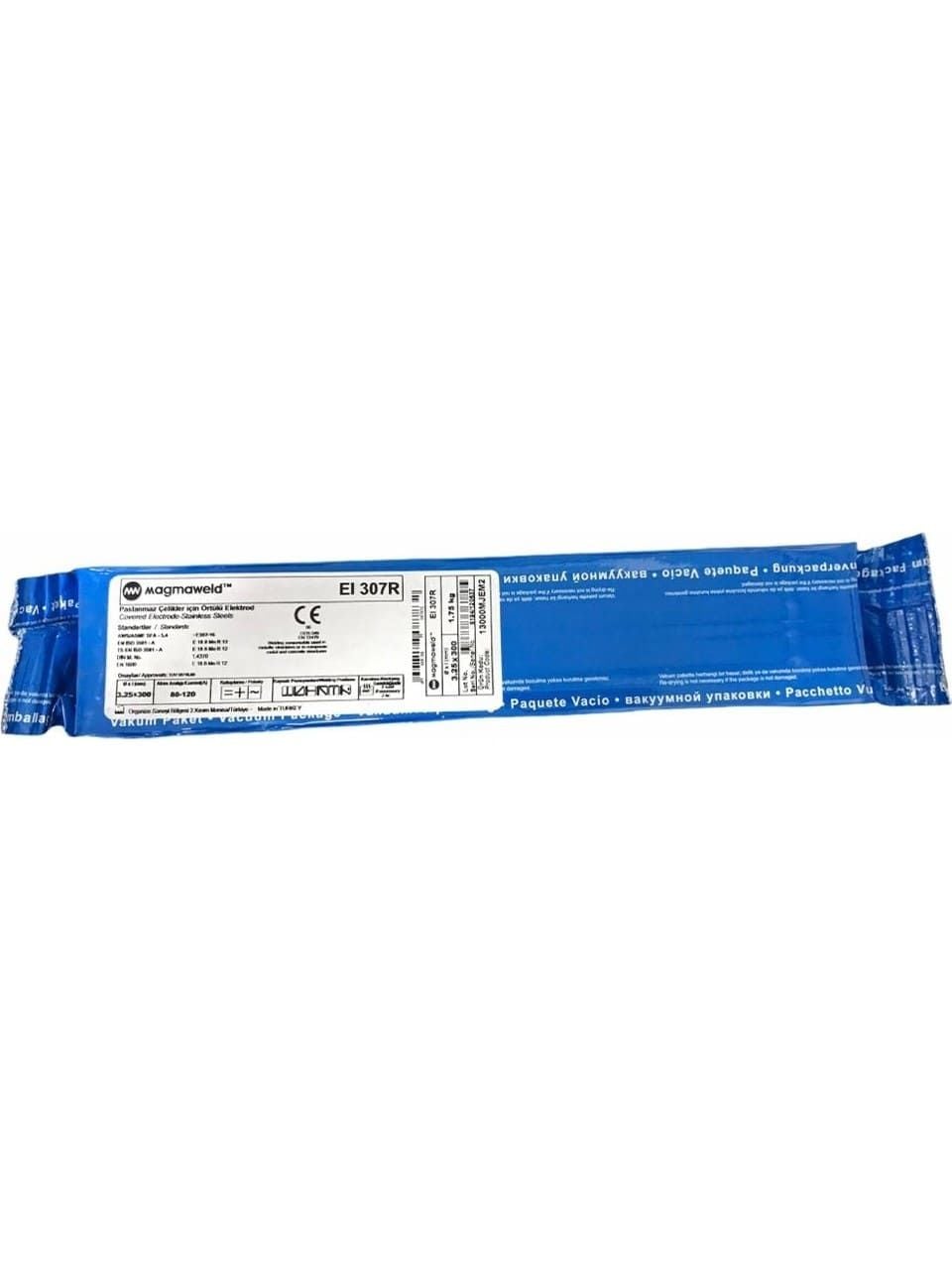 Magmaweld Örtülü Paslanmaz Çelik Elektrod Eı 307R 2,50X300 Mm (1 Paket/100 Adet)