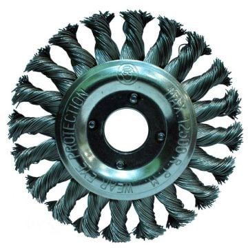 Hawk Gri Burma Telli Daire Fırça 200 Mm - HAWK10161