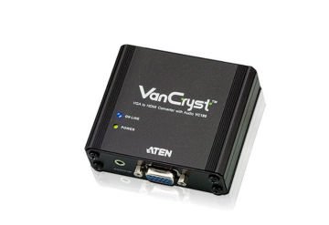 Aten Vga/Ses Hdmı Sinyal Çeviricisi (Vga To Hdmı Converter With Audio)