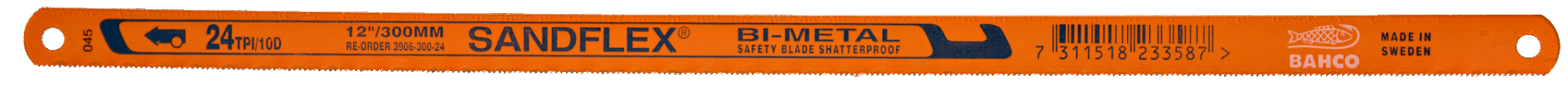 Bahco Metal Testere Laması 300 Mm 24 Tpı