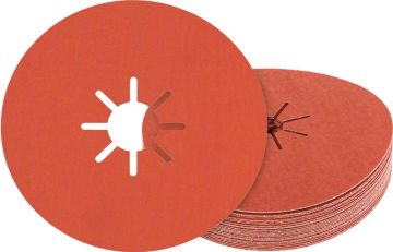 Bosch Seramik Fiber Zımpara Diski R782 Prisma 180x22,23 mm 80+ Kum - 2608621830