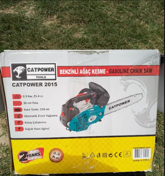 Catpower Benzinli Ağaç Kesme Testeresi Kısa Pala 2015 (30 Cm)