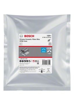Bosch Seramik Fiber Zımpara Diski R782 Prisma 180x22,23 mm 120+ Kum - 2608621831