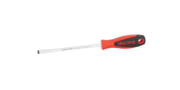 İzeltaş Düz Uçlu Tornavida Ergonomik Seri