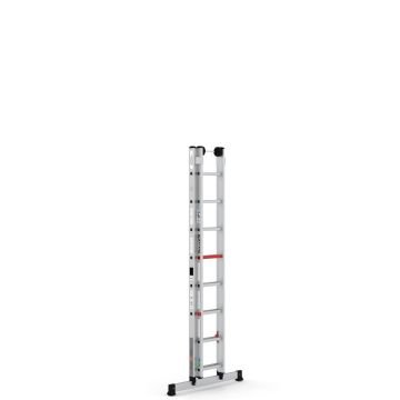 Çağsan Smart Level İki Parçalı Sürgülü Alüminyum Merdiven 2x8 Basamaklı - PRO_2x8