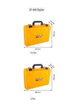 Asrın Safari Case Su Geçirmez Çanta Süngerli (SF-400S)