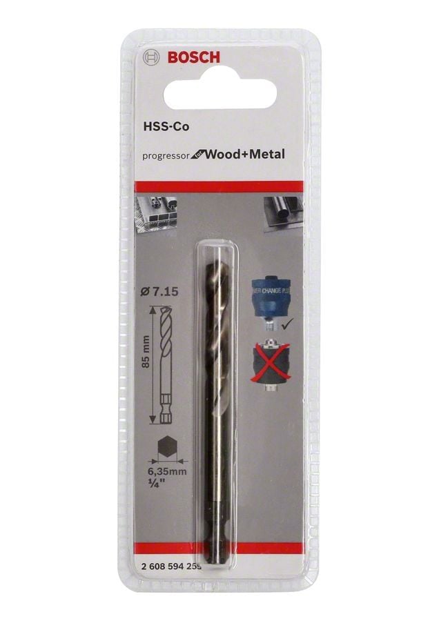 Bosch Power Change Plus Panç Merkez Ucu PWM HSS-Co 85 mm - 2608594255