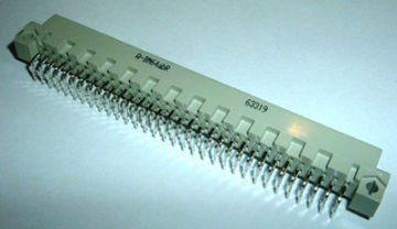 Assmann Dın 41612 Eurocard Connector Type B, 90, Male, 64-Poles, Row Ab