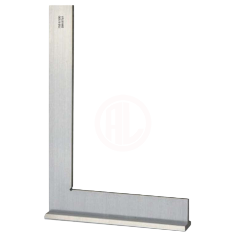 T-Stahl Kontrol ve Tesviyeci Şapkalı Gönye (DIN 875/2) 100x70 mm (20x5)