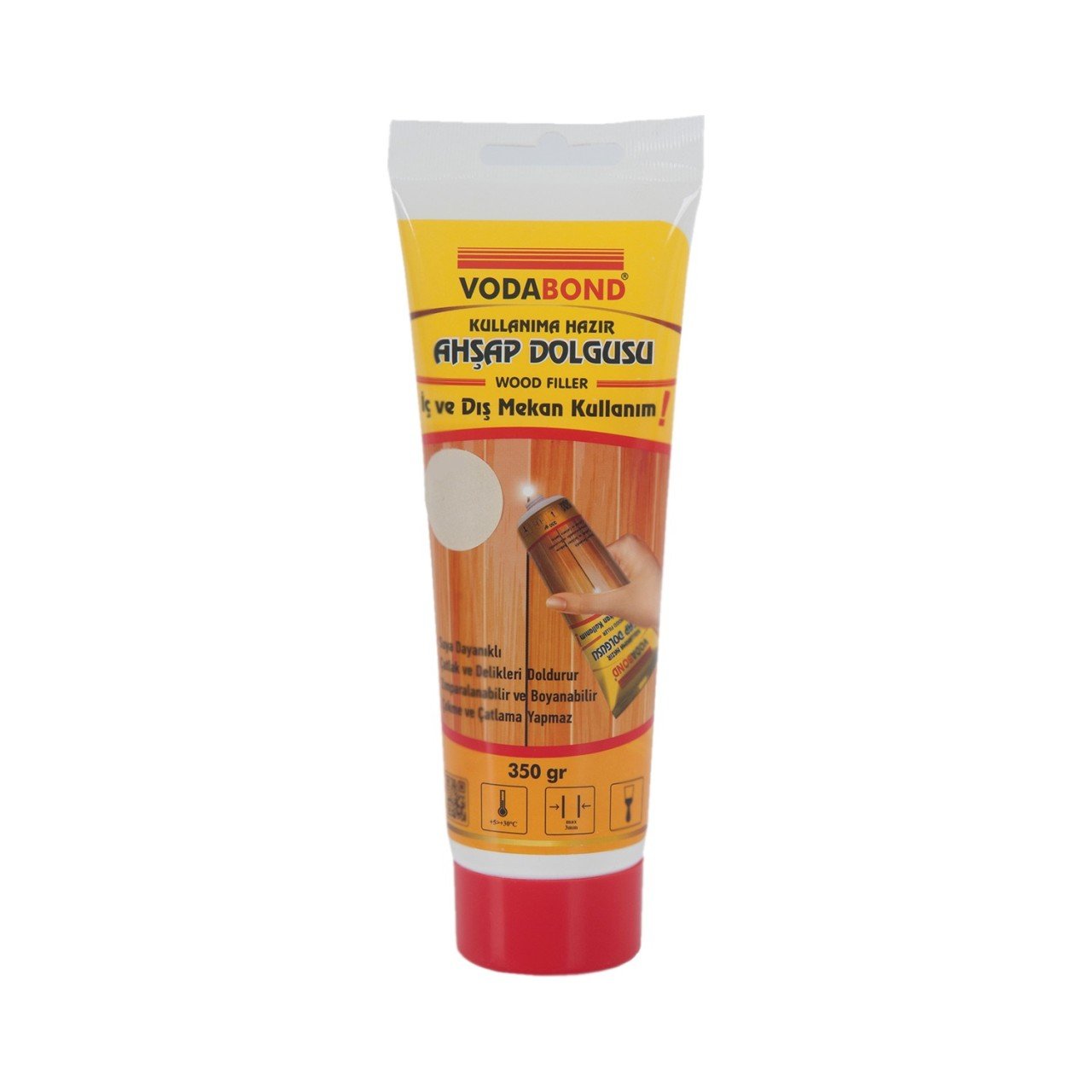 VODABOND TÜP AHŞAP DOLGUSU MEŞE 350 GR - 8680838010420