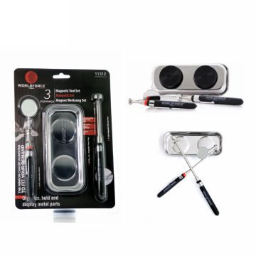 Worldforce Manyetik Set 3 Lü (Tepsi + Çubuk + Ayna)