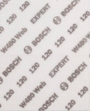 Bosch Aksesuar EXPERT W480 Web Zımpara K120 2li