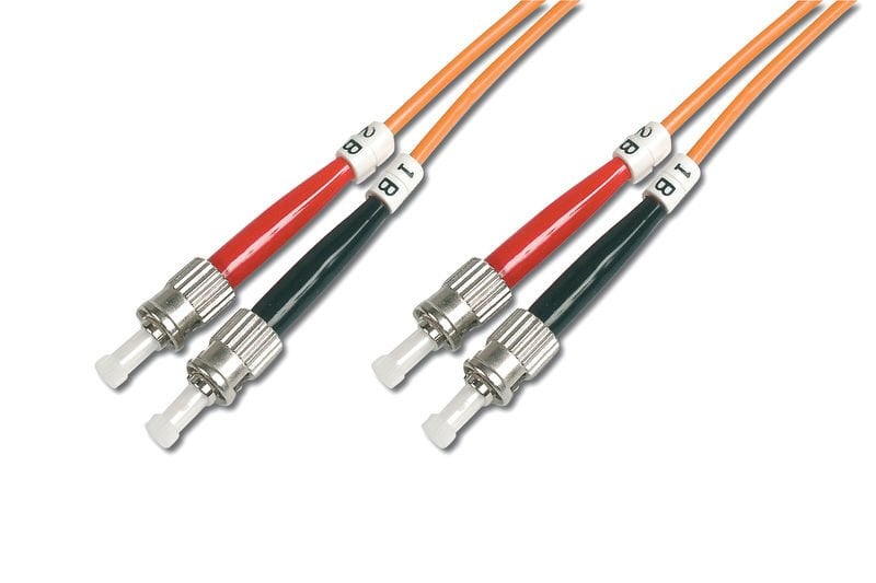 Assmann Digitus St-St Fiber Optik Patch Kablo, 2 Mt, Multimode, Duplex, 50/125