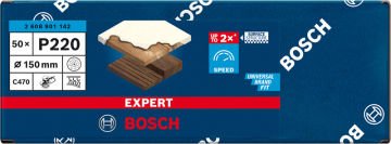 Bosch Expert Zımpara Kağıdı 93x186 120 Kum 8 Delikli 10 Lu Paket (2608901142) - 2608901142