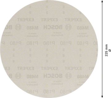 Bosch Ağ Zımpara Expert M480 Ø225 mm 180 Kum (25 Adet) Alçıpan - 2608900711