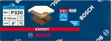 Bosch Expert Zımpara Kağıdı 93x186 120 Kum 8 Delikli 10 Lu Paket (2608901144) - 2608901144