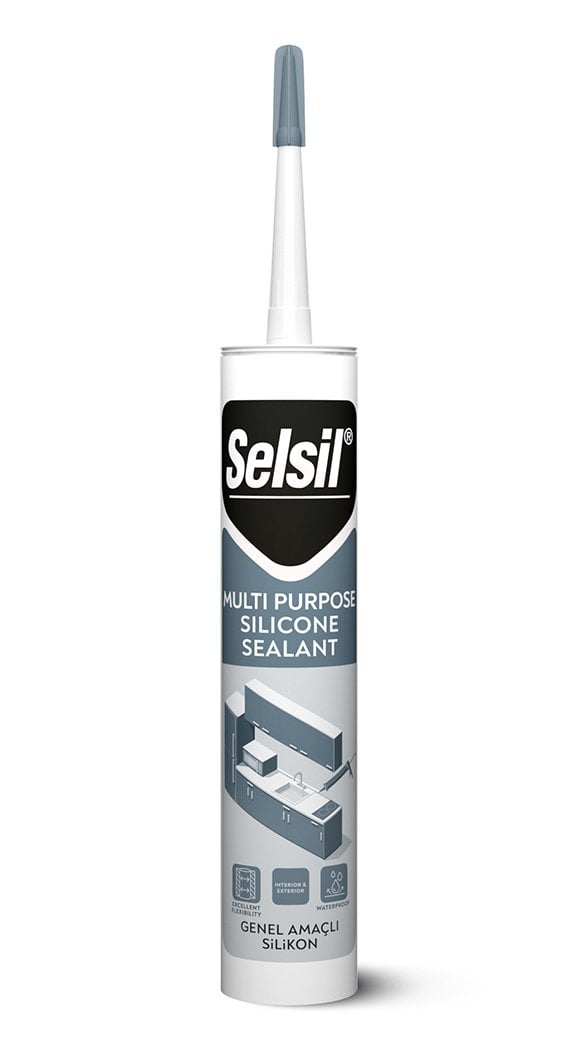 Selsil Genel Amaçlı Silikon 280 Gr Beyaz