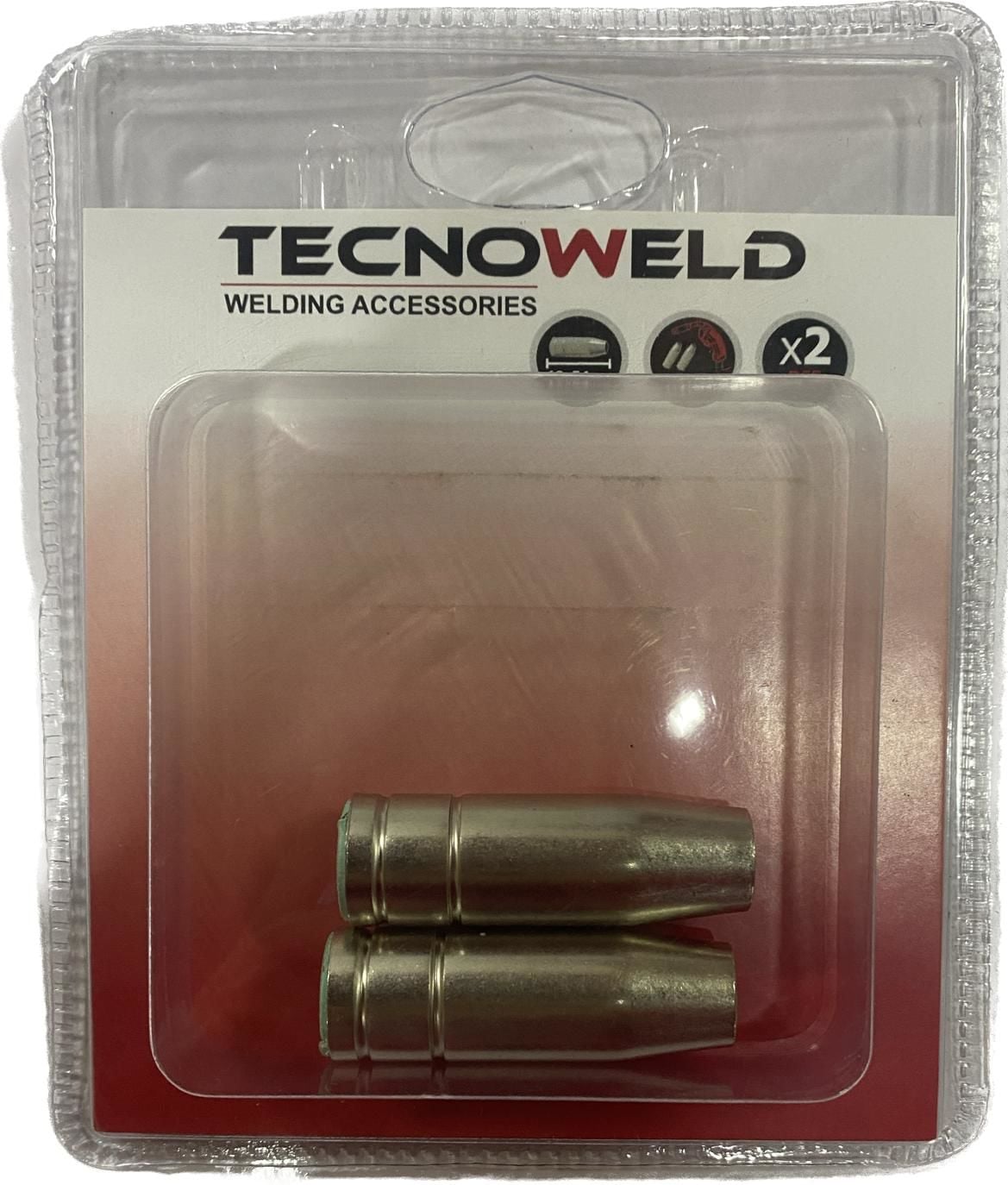 Tecnoweld GAS NOZZLE AWT15 - CONICAL LARGE x2pcs- TW