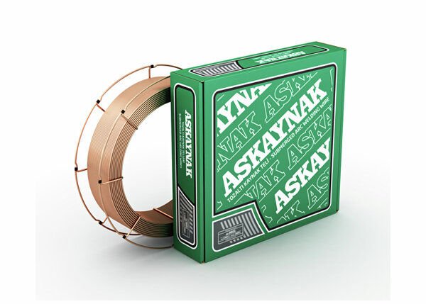 AS Kaynak AS S2 Tel Makara Tozaltı Kaynak Teli 3,20 mm (1 Paket/25 Kg)
