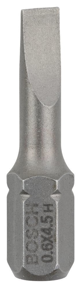 Bosch Vidalama Ucu Extra Hard S0,6x4,5x25 mm (3 Adet) - 2607001459
