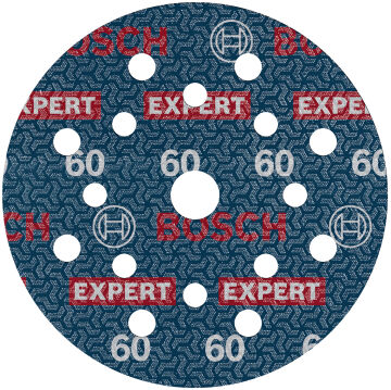 Bosch Aksesuar EXPERT O780 Foil Zımpara 125mm 60K 6 lı