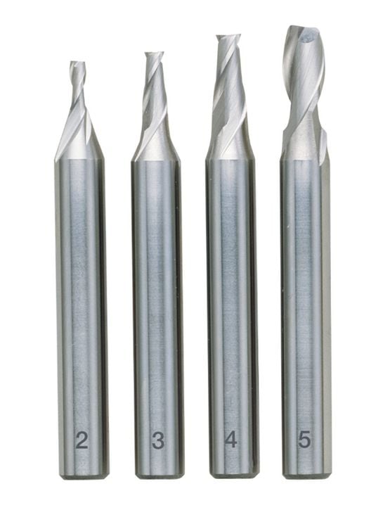 Proxxon Freze Uç Seti 2-5 mm (4 Parça) (24610)