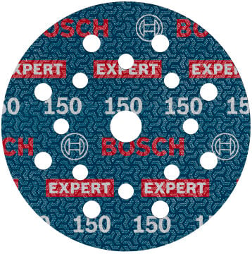 Bosch Aksesuar EXPERT O780 Foil Zımpara 125mm 150K 6 lı