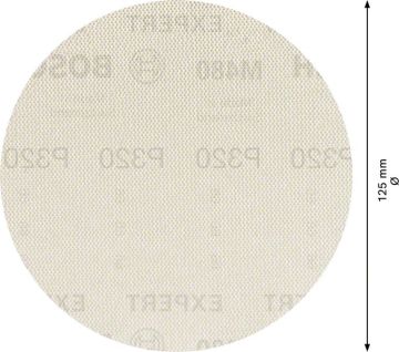 Bosch Ağ Zımpara Expert M480 Ø125 mm 320 Kum (5 Adet) - 2608900678
