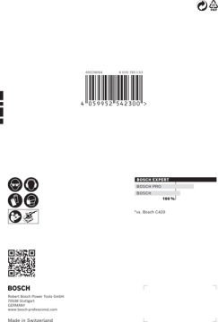 Bosch Expert Zımpara Kağıdı C470 115x107 80 Kum 6 Delikli 10 Lu Paket - 2608900892