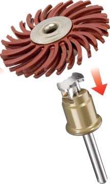 Dremel EZ SpeedClic Detay Aşındırıcı Fırça 220 Kum (473S) - 2615S473JA