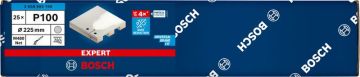 Bosch Ağ Zımpara Expert M480 Ø225 mm 100 Kum (25 Adet) Alçıpan - 2608900708