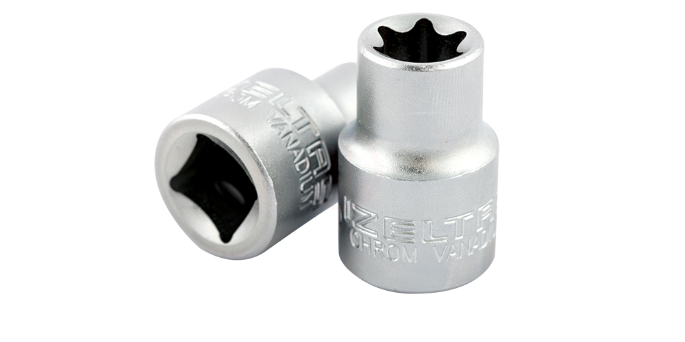 İzeltaş Star Torx Lokma Anahtar 1/2 İnç E12