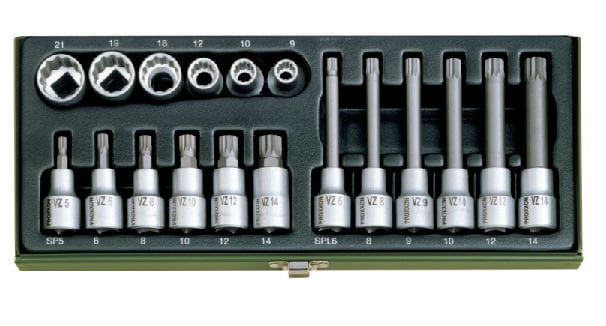 Proxxon XZN Lokma Takımı 1/2 İnç (18 Parça) (23296)