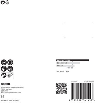 Bosch Expert Zımpara Kağıdı C470 125M 120 Kum 8 Delikli 5 Li Paket - 2608900807