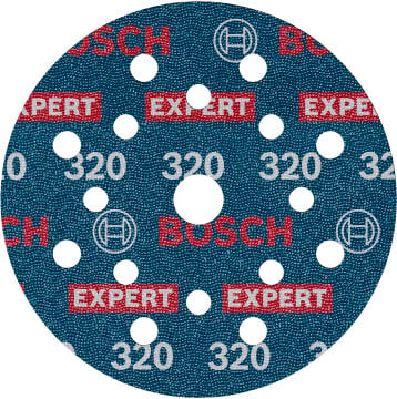 Bosch Aksesuar EXPERT O780 Foil Zımpara 125mm 320K 50 li
