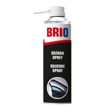 Brio Silikon Sprey Silikon Yağlayıcı, Ses Giderici 500 Ml