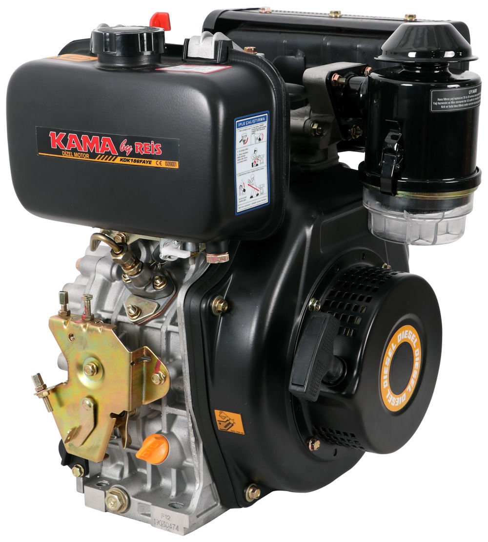 Kama By Reis Dizel Motor 10 Hp - KBRKDK186FAYE