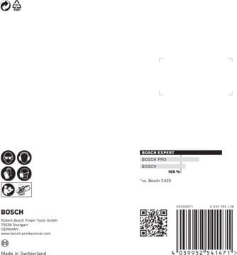 Bosch Expert Zımpara Kağıdı C470 125M 240 Kum 8 Delikli 5 Li Paket - 2608900809