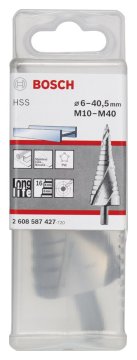 Bosch Spiral Kanallı HSS 16 Kademeli Matkap Ucu Üç Yüzeyli Şaft M10 - M40 - 2608587427