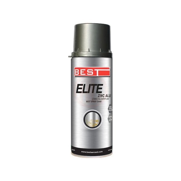 Best Elite Zinc Alu BECA 400 Sprey Boya (259-06) 400 ml Alüminyum Çinko
