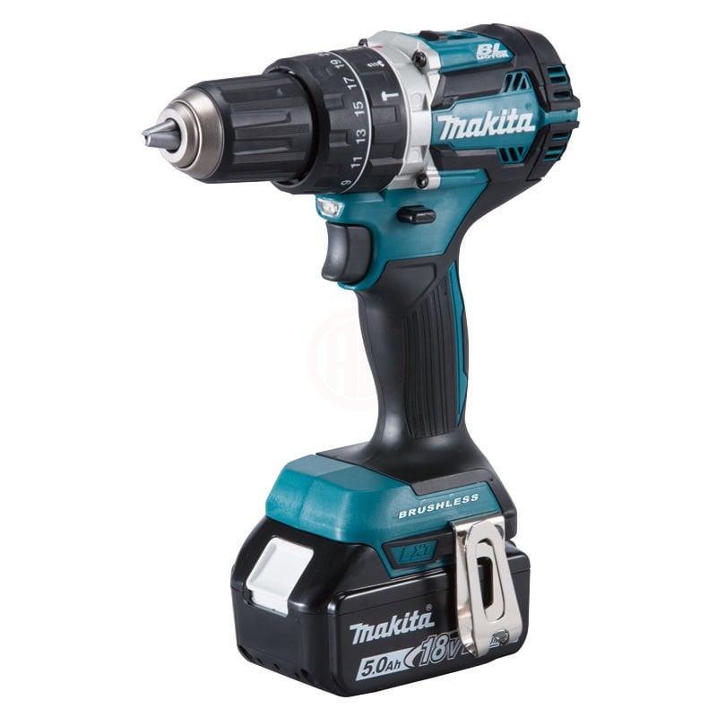 Makita Akülü Darbeli Vidalama Matkabı DHP484RTJ (2 x 5,0 Ah Akü)