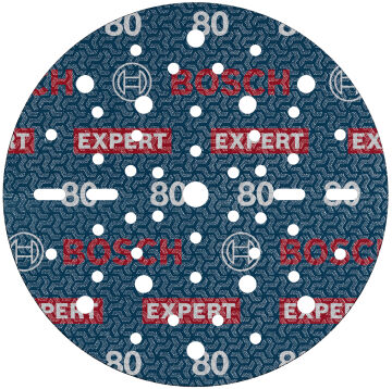 Bosch Aksesuar EXPERT O780 Foil Zımpara 150mm 80K 6 lı