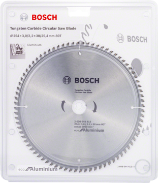 Bosch Daire Testere Bıçağı Eco For Aluminium 254x30 mm 80 Diş - 2608644413